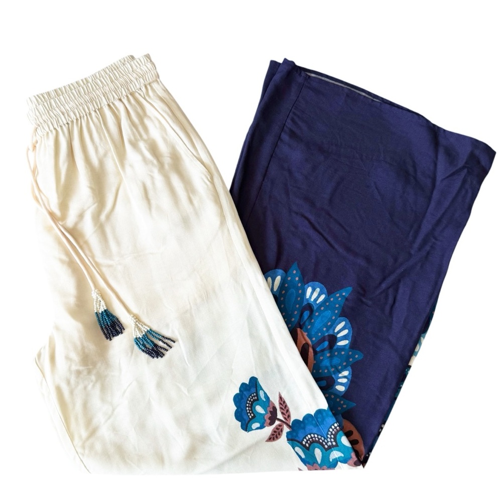 Farm Rio x Anthropologie Printed Pull-On Pants | SMALL - Picture 5 of 11